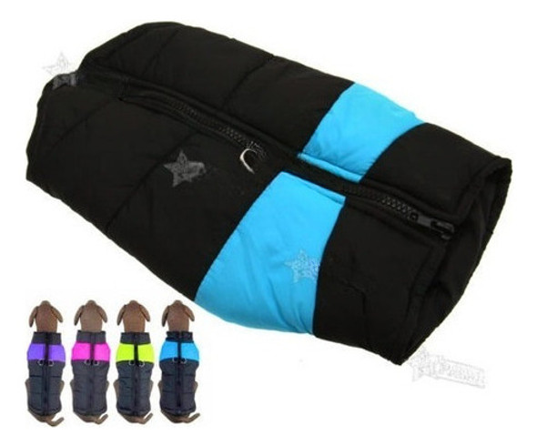 Capa Acolchada Chaqueta Mascota Perro Ropa Ropa Chaleco Arné 1