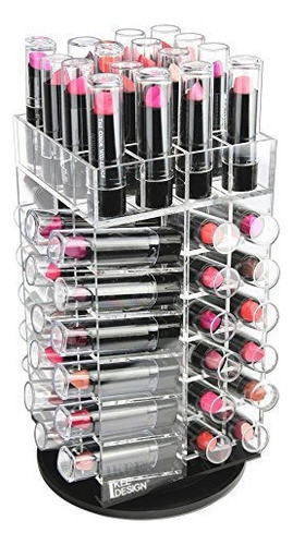 Ikee Design Premium Acrylic Rotating Cosmetic 64 Lipstick Or 1