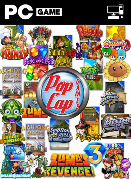 Pop Cap Games Collection Pc Colección Popcap 60 En 1 0