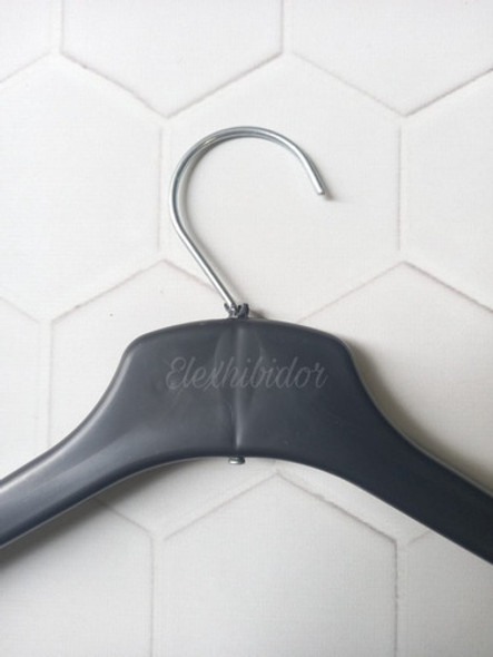 Perchas Anatomica Plastico Con Barral  X 100 Unidades 1