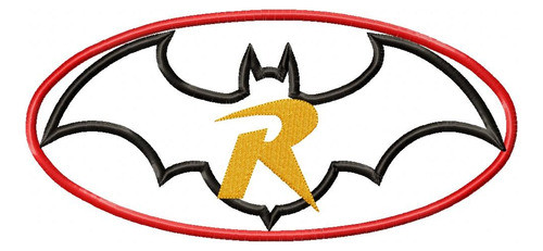 Matriz Para Bordados Maquina Batman Y Robin Logo 4233 0