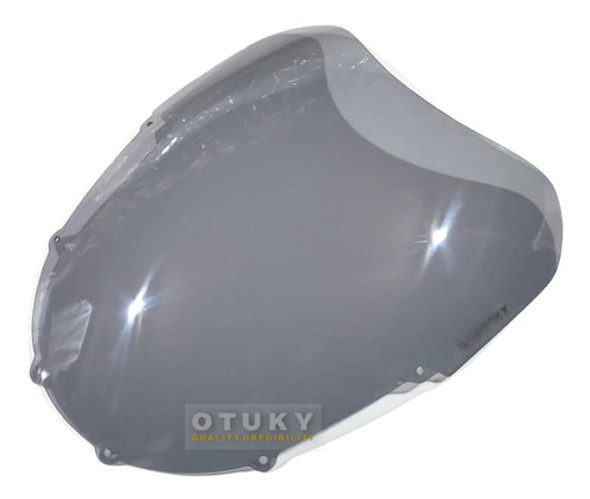 Bolha Zx 11 Zx11 1993 2001 6 Furos Otuky Fumê Cinza Claro 1