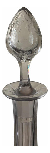 Licorera Cristal Labrado, Transparente. 1