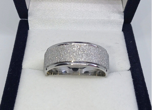 Anillo De Acero Quirúrgico Templado Labrado Ty 1