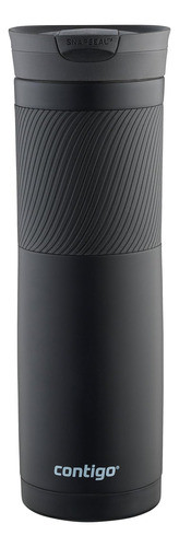 Termo De Acero Inoxidable Contigo, 24oz, Negro Mate 0