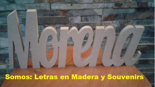 Letras Decorativas - Nombre -  Envios 1