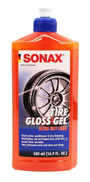 Sonax Tyre Gloss Gel Acondicionador Para Neumaticos 500ml 0 Sonax Tyre Gloss Gel Acondicionador Para Neumaticos 500ml 0