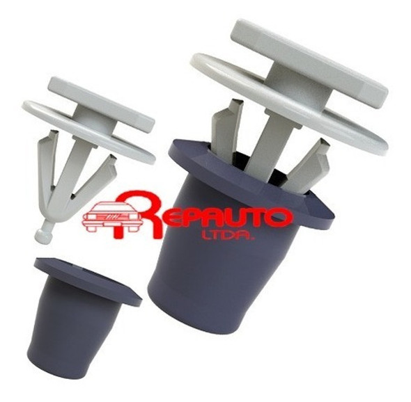 077.p0801 Clip Broche Mold Lat/pasarrueda Audi A3/a6/a8 X10 1