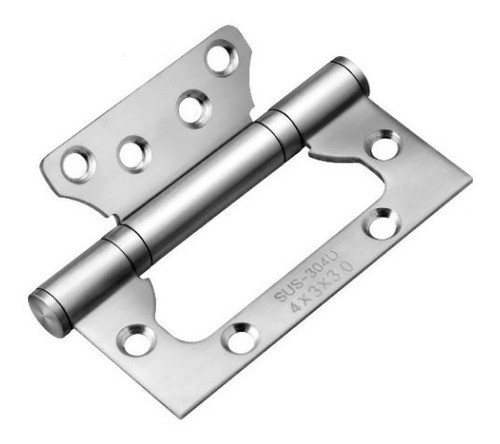 Bisagra Libro Omega Municion 100x75  Par Acero Inoxidable Hm 1