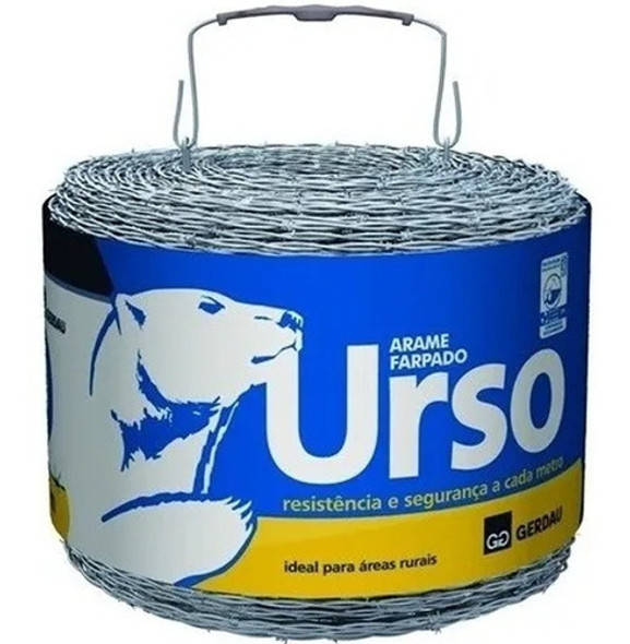 Alambre De Puas Rollo X 250 Mts Gerdau Nacional Galvanizado 0 Alambre De Puas Rollo X 250 Mts Gerdau Nacional Galvanizado 0