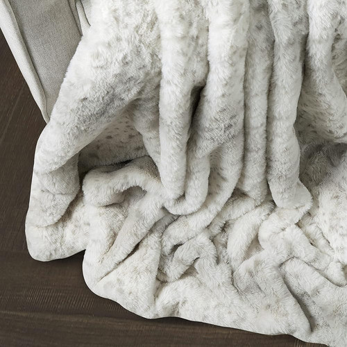 Manta De Piel Sintética De Doble Cara Sedosa Suave De Gran T 1