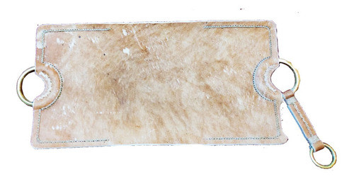 Encimera Cuero Crudo Bronce Cincha Las Nazarenas 0