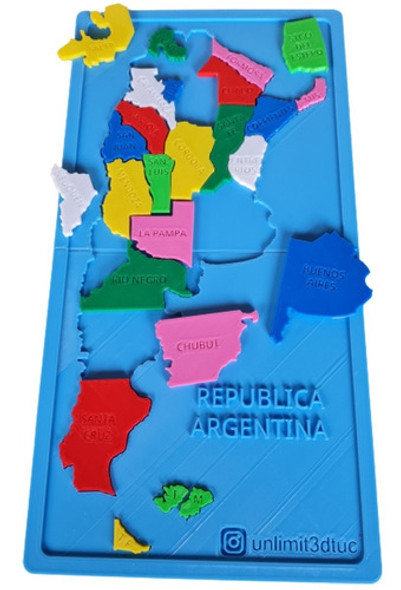 Puzzle - Mapa De Argentina Para Armar 0