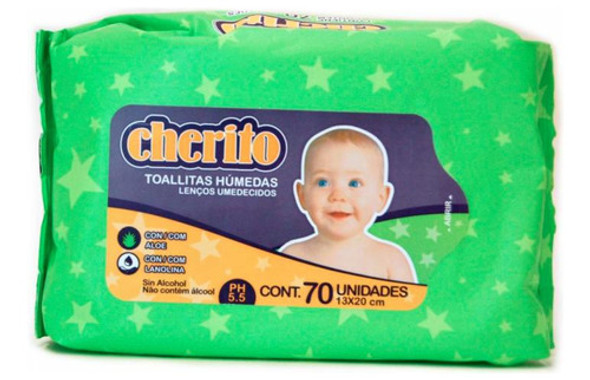 Toallitas Húmedas Cherito X70 0
