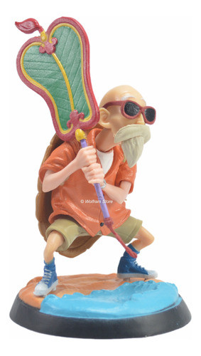Figura Muñeco De Maestro Roshi Caparazon Tortuga Dragon Ball 1