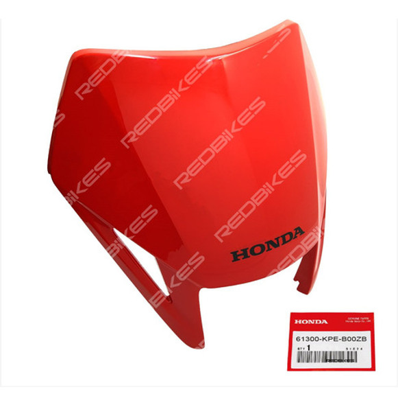 Mascara Cubre Optica Honda Tornado Xr 250 Original Roja P1 0 Mascara Cubre Optica Honda Tornado Xr 250 Original Roja P1 0