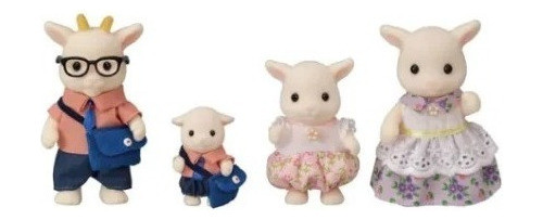 Familia De 4 Cabras Sylvanian Families 1