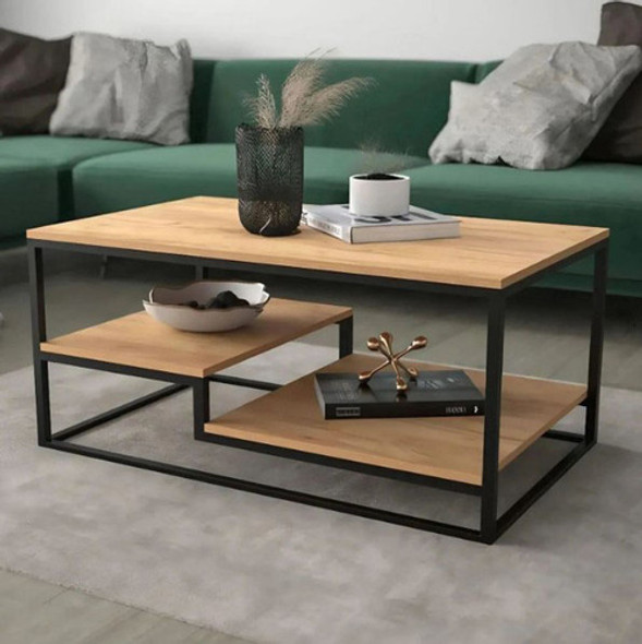 Mesa Ratona Con Dos Estantes 0