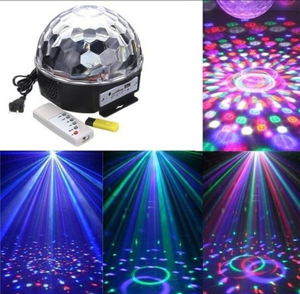 Media Esfera Audioritmica Con Luz Led Y Parlante. Gran Canal 0