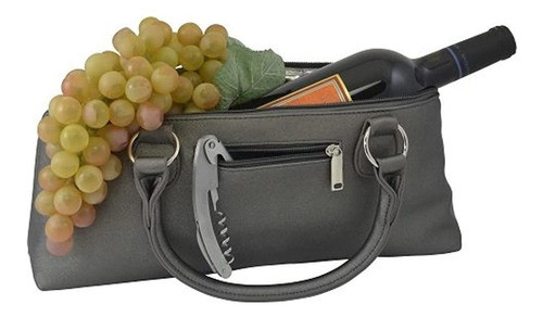 Bolso De Mano Primeware Birmingham Wine, Gris 0