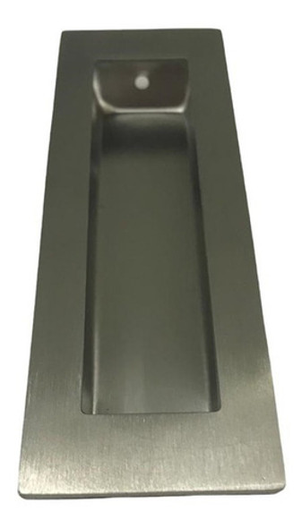 Manija Cubeta Rectangular Inoxidable Cajon Mueble 0