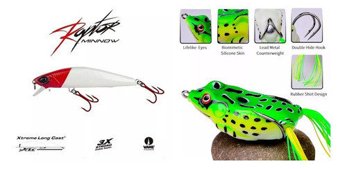 Señuelo Pesca Caña,  Reel, X2 Dorado Surubí Anzuelo + Regalo 0