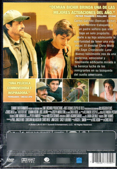 Una Vida Mejor - Dvd Nuevo Original Cerrado - Mcbmi 1