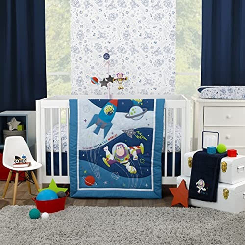 Disney Toy Story Outta This World - Juego De Ropa De Cama Pa 0