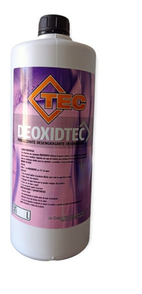 Fosfatizante Desengrasante Desoxidante X 1l Tec 0