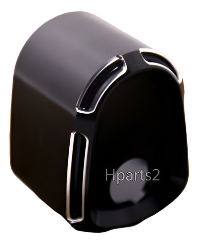 Negro Biselado Tapa Del Interruptor De Ignición Para Harley 0