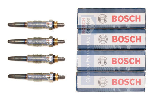 4 Bujías Bosch Citroen Bx 1.9 D 1987 1988 1989 1990 1991 0