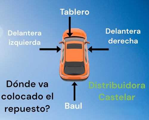 Juego Cilindro Cerradura Puerta Baul Y Contacto Kwid 1