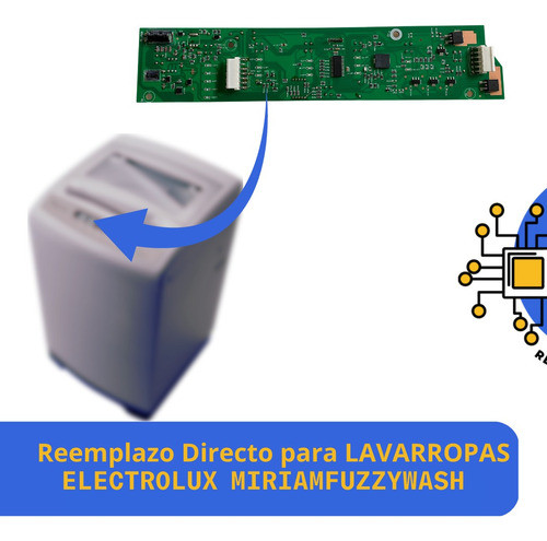 Plaqueta Lavarropas  Electrolux Miriam Fuzzy Wash C/garantía 1