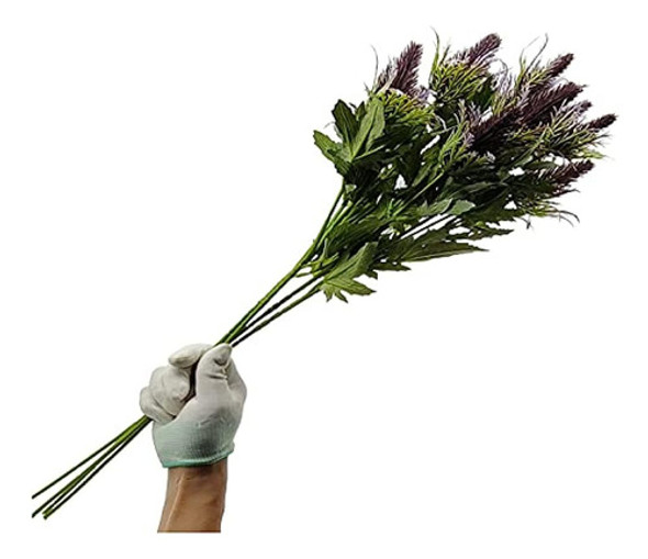 Allinlove 4 Paquetes De Espray De Cardo Artificial Eryngo Fa 1