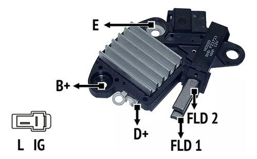 Regulador De Voltaje Alternador Delco Rnd Fz1721 0