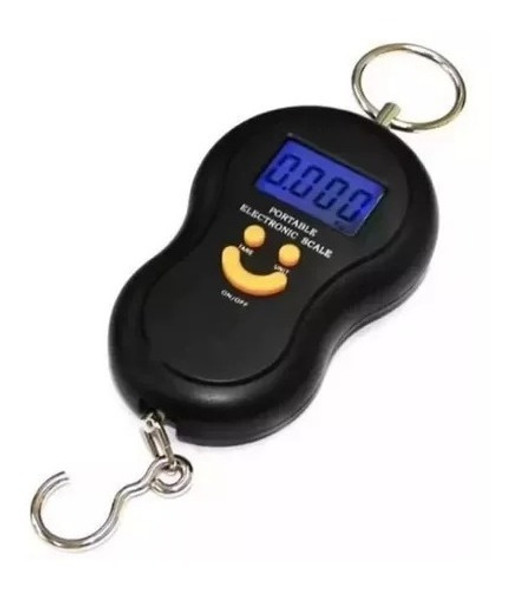 Balanza Gancho Colgar Digital Valijas Viajes Pesca 50 Kg 0