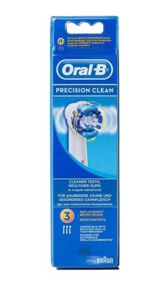 Repuesto Cabezal Cepillo Eléctrico Oral-b Precision Clean X3 0
