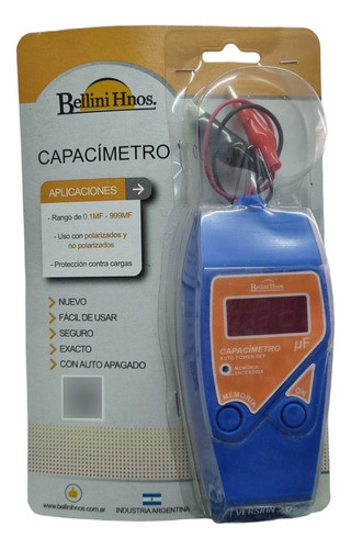 Capacimetro Digital Refrigeración 0