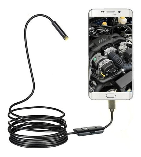 Cámara Endoscopio 10 Mts Boroscopio Espía  Celular Microusb 0