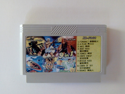 Cartucho De Juegos Para Family Game Con Sprites Modificados 0