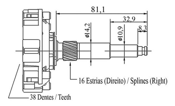 Reductor Arran Bosch Volkswagen Lt 2.5td 99/ 1 Reductor Arran Bosch Volkswagen Lt 2.5td 99/ 1