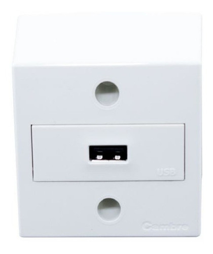 Caja De Aplicar Superficie 1 Toma Usb Blanco Cambre Sigloxxi 0