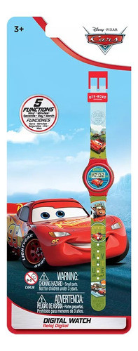 Reloj Digital Cars Disney Pixar Intek 0