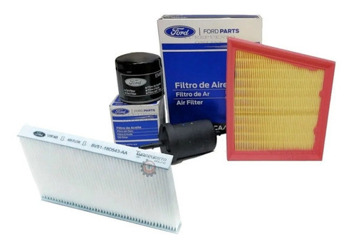 Kit X 4 Filtros Aire Acei Naf Hab - Ford Ka Motor Dragon 0