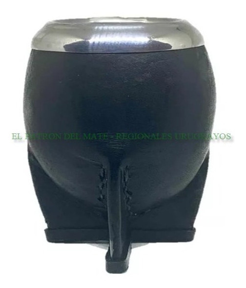 Mate Uruguayo Torpedo Cuero Calabaza Reforzado Premium Envio 0