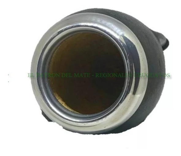 Mate Uruguayo Torpedo Cuero Calabaza Reforzado Premium Envio 1
