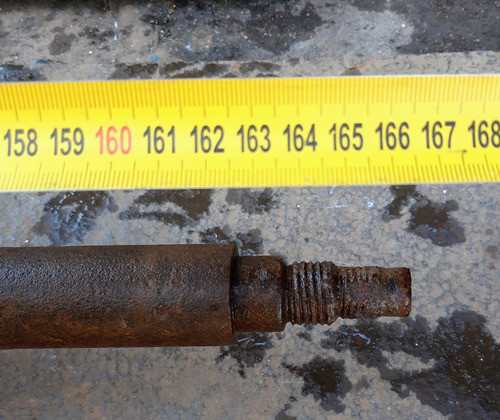 Eje Trailer, Hierro Macizo. Tipo Carro. Con Punta De Ejes. 1