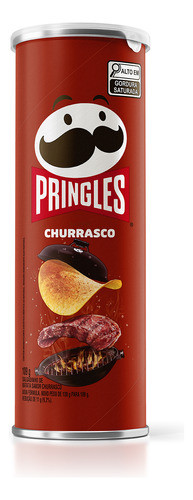 Papas Fritas Churrasco Pringles 109 Grs. 0
