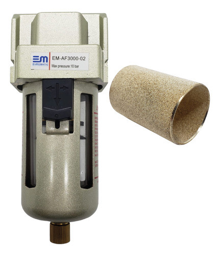 Pack Filtro De Aire 3/8 Neumática Con Un Filtro Adicional 0