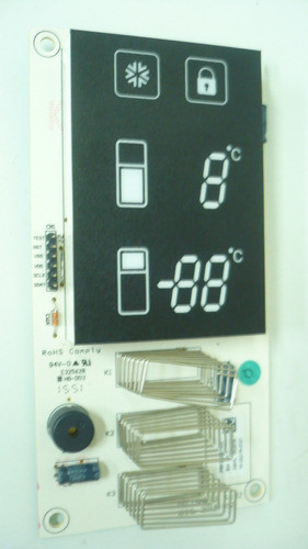 Plaqueta Display Heladera Siam Hsi-nt 41/hsi-fc 360 Original 1